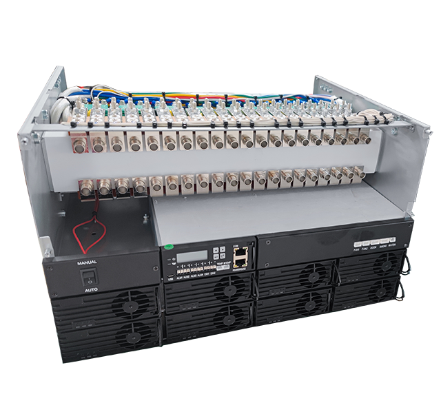 Telecom Dc Power Supply 48V 50A - 19 inç Raf Tipi Bullet Breaker