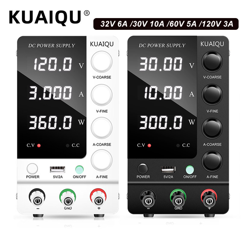 High Power 60V 20A Bench Power Supply - KUAIQU Lab DC Güç Kaynağı 30V