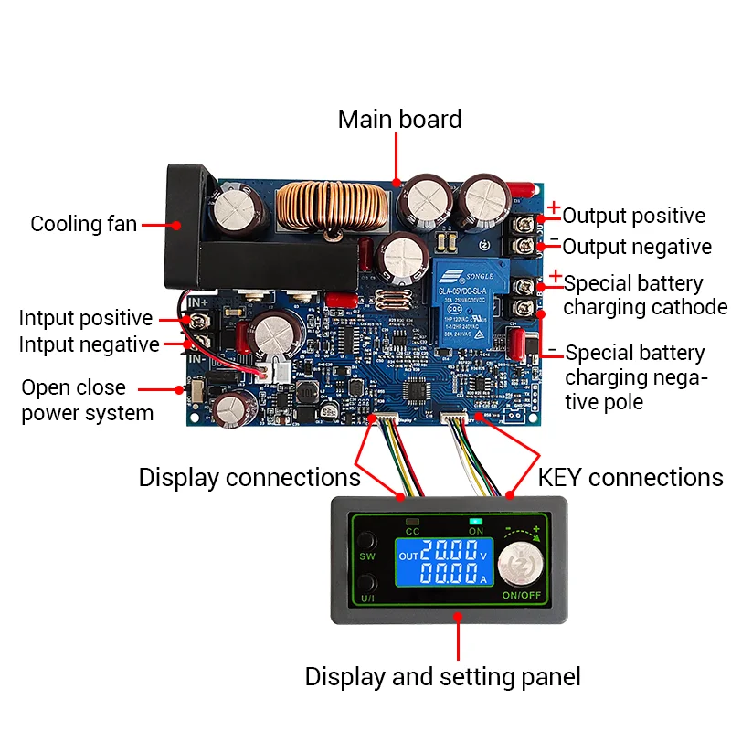 DC Buck Modülü 100V 1000W Yüks - Step Down Dc Power Supply Module 1000W incelemesi ve fiyatı
