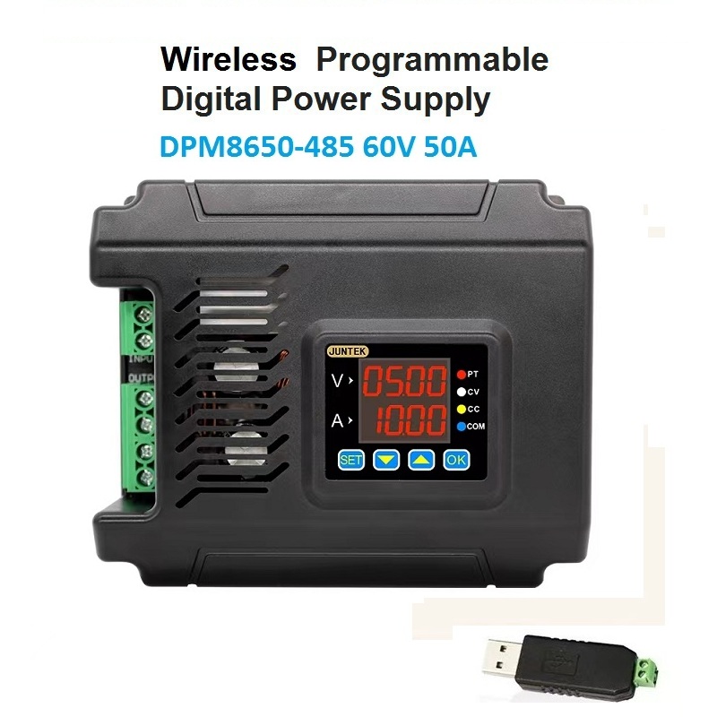 JUNTEK DPM8650 60V 50A 485 vol - Programmable Dc Power Supply 60V 10A incelemesi ve fiyatı